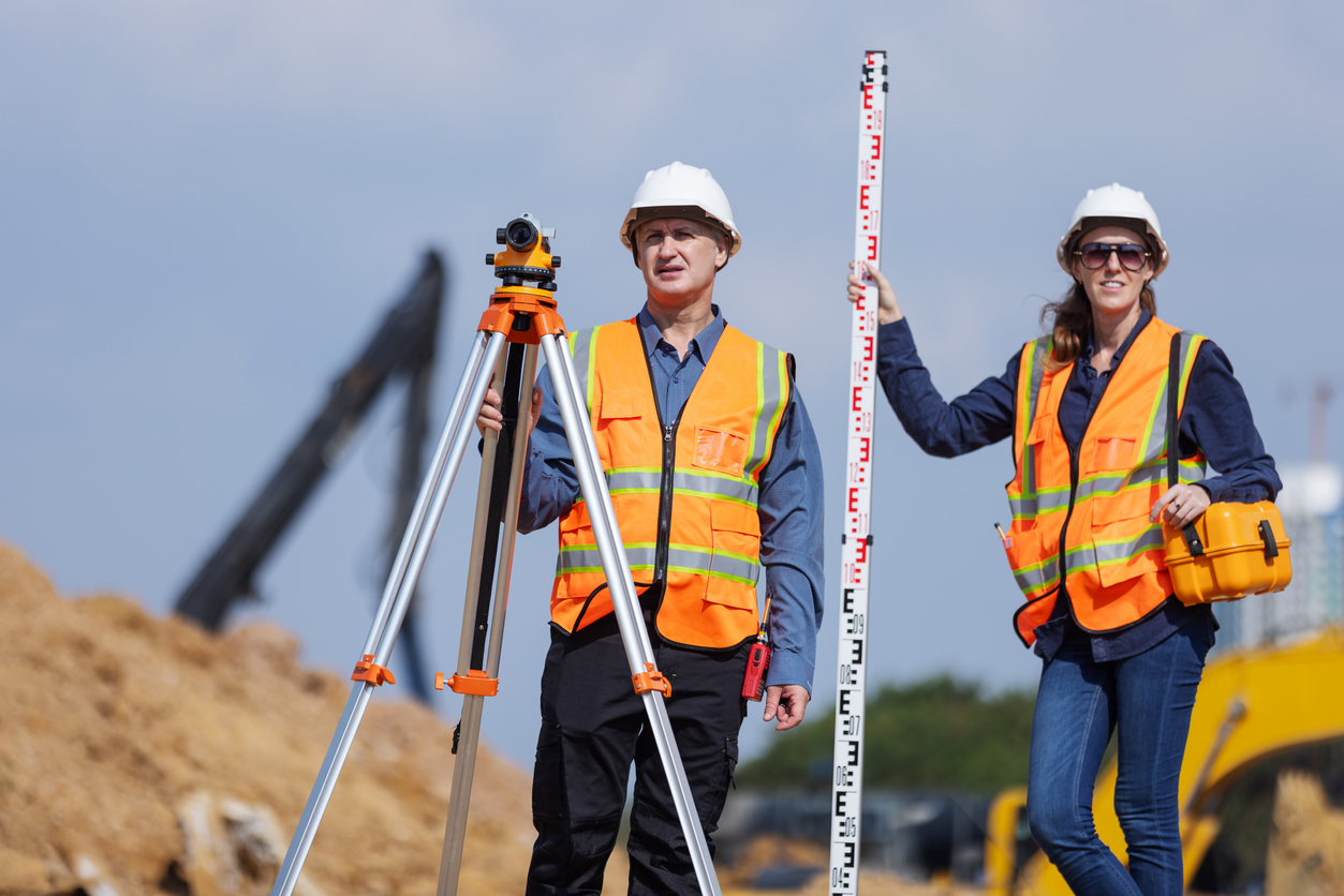 Feature Level Survey and Topographic Survey Performed by North West Land Surveyor on a Melbourne Property