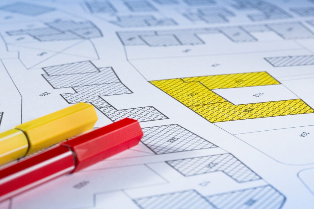 A Survey Plan of the Lease Area for a Melbourne shop by North West Land Surveyor